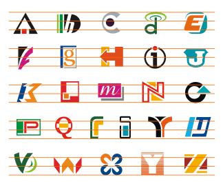 This is absolutely powerful source of inspiration for logo designers! 1300 concepts using the whole English alphabet.